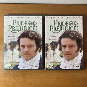 A&E Pride & Prejudice Mini-Series Dvd Special Edition Colin Firth Jennifer Ehle